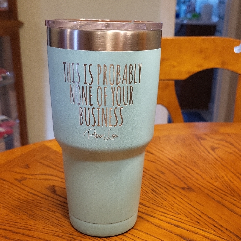 Piper Lou Insulated Tumbler - Light Blue